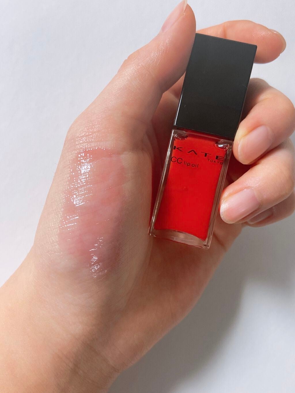 CCリップオイル/KATE/リップグロスを使ったクチコミ(3枚目)