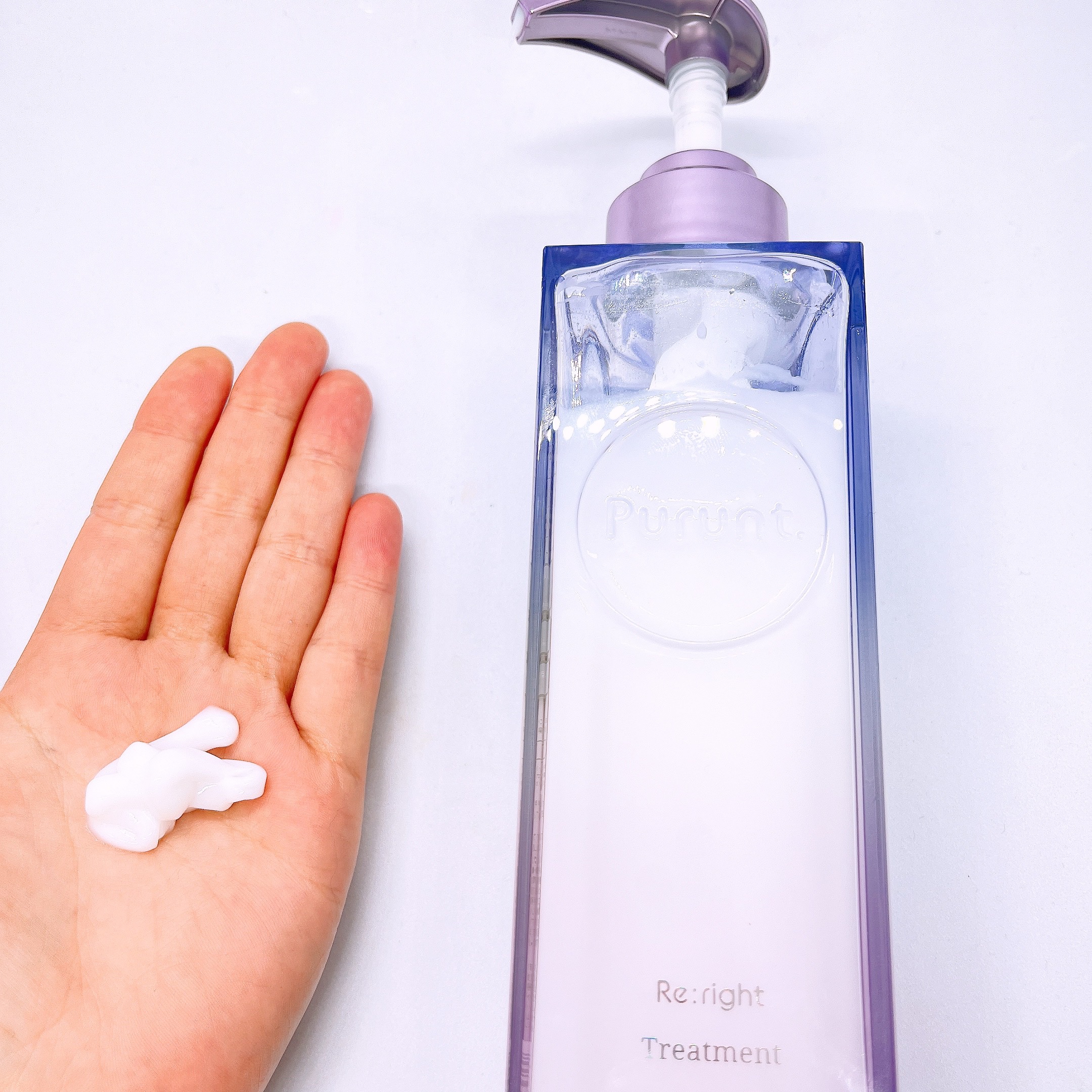 プルント リライト美容液ヘアミルク/Purunt./ヘアミルクを使ったクチコミ（3枚目）