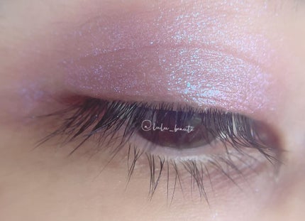 シアー グリッターアイズ/KiSS/単色アイシャドウを使ったクチコミ(3枚目)