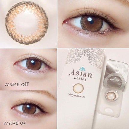 Asian series(1day)/eyetoeye/ワンデー(1DAY)カラコンを使ったクチコミ(1枚目)