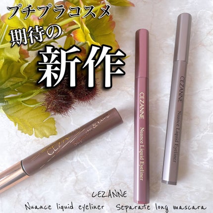 セパレートロングマスカラ/CEZANNE/マスカラを使ったクチコミ(1枚目)