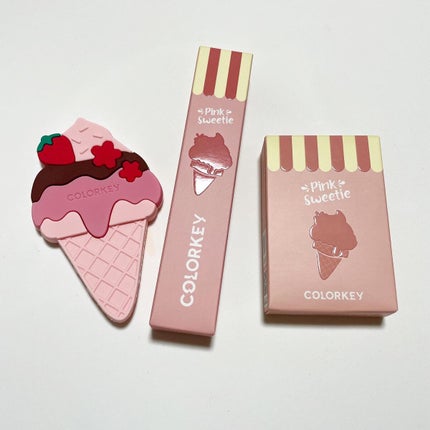natsumi on LIPS 「.COLORKEY夏限定コスメ.▫️アイスクリーム四色アイシャ..」(6枚目)