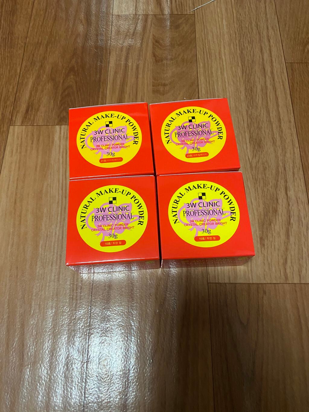 ナチュラルメイクアップパウダー/3W CLINIC(韓国)/ルースパウダーを使ったクチコミ(1枚目)