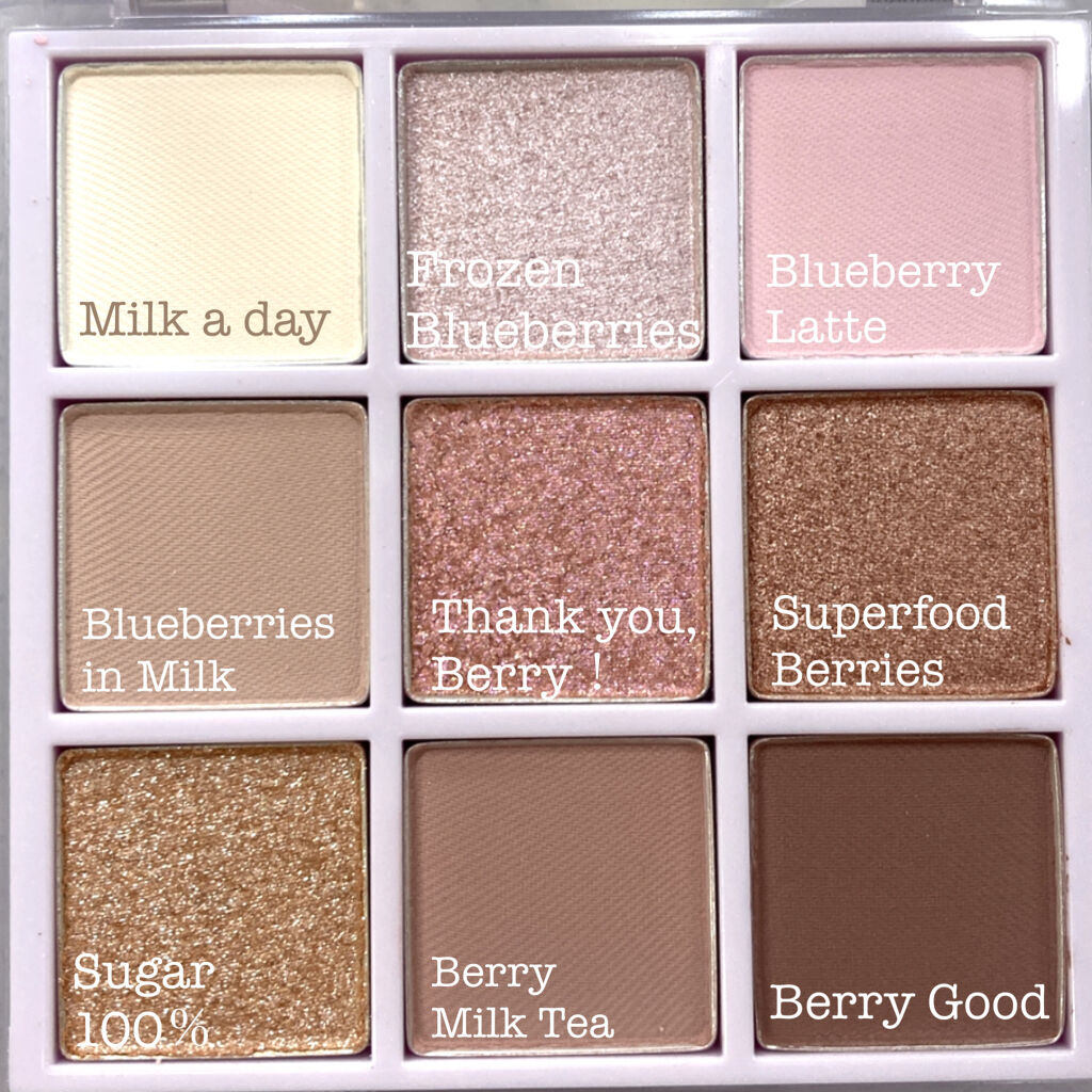 プレイカラーアイズ ≪ミルキーコレクション≫/ETUDE/アイシャドウパレットを使ったクチコミ（2枚目）