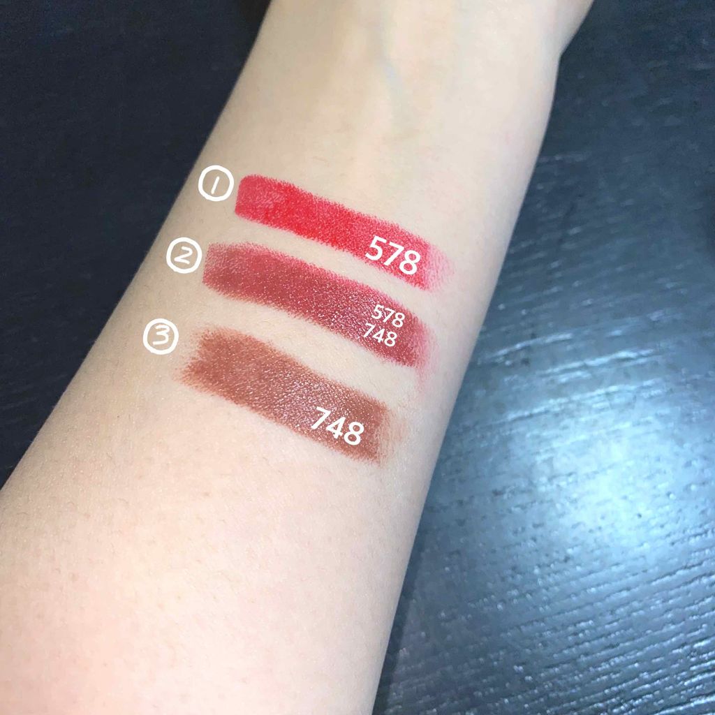 口紅(詰替用)/ちふれ/口紅を使ったクチコミ(2枚目)