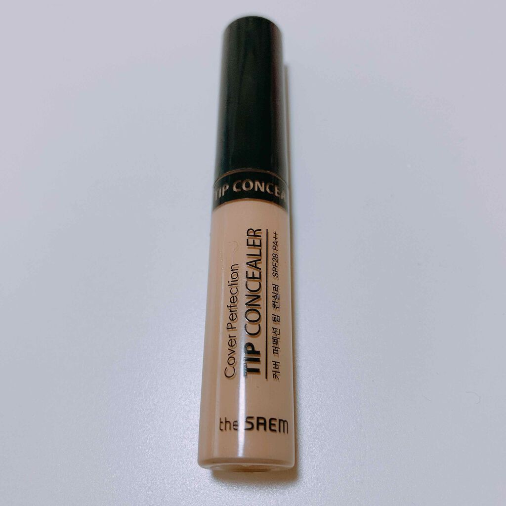 カバーパーフェクション チップコンシーラー/the SAEM/リキッドコンシーラーを使ったクチコミ(1枚目)