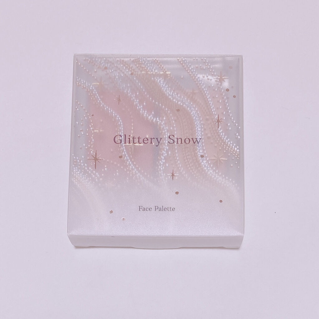 グリッタースノー フェイスパレット レイ/ETUDE/パウダーハイライトを使ったクチコミ（1枚目）