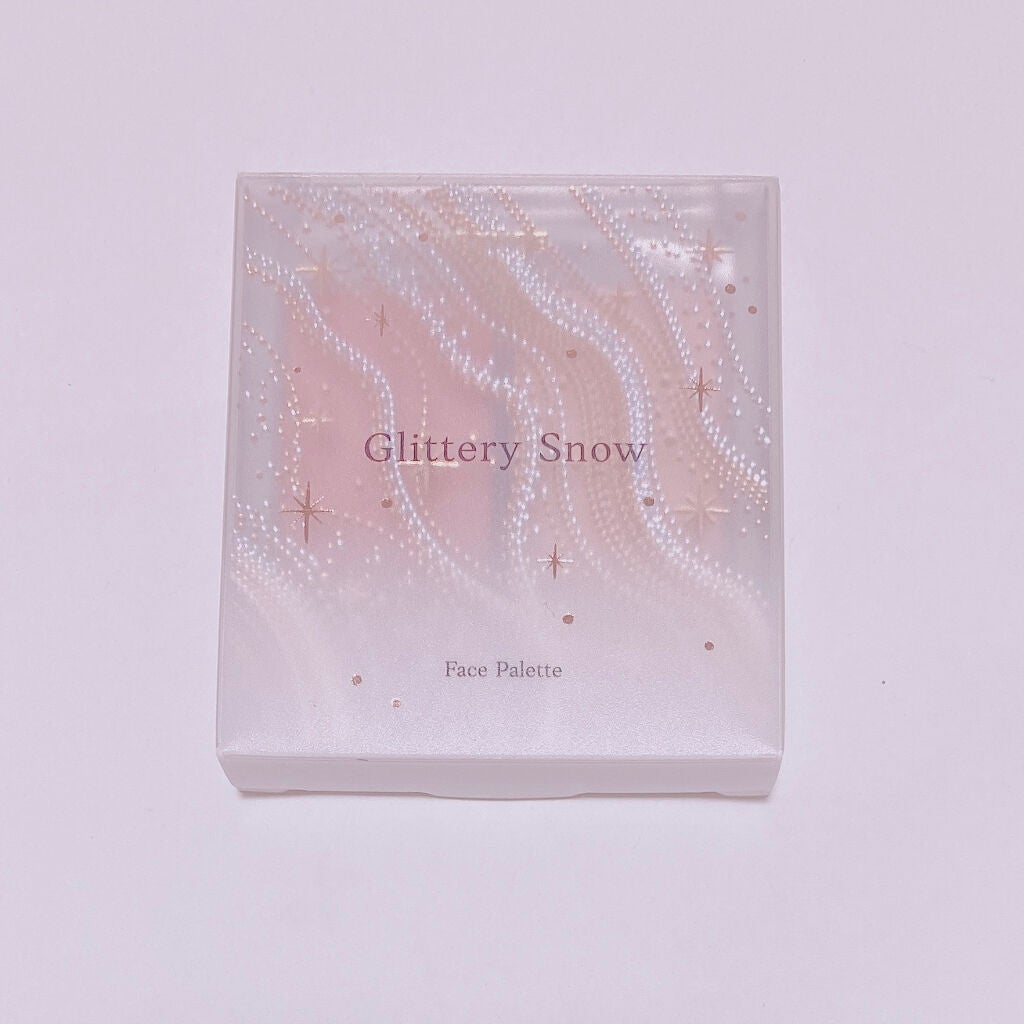 グリッタースノー フェイスパレット/ETUDE/パウダーハイライトを使ったクチコミ(1枚目)