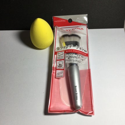 マルチファンデブラシ /ロージーローザ/メイクブラシを使ったクチコミ(4枚目)