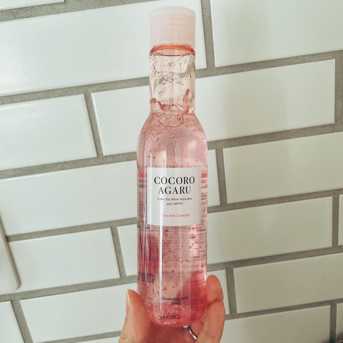 クレンジングジュレ カシスミックス/cocoroagaru/クレンジングジェルを使ったクチコミ（2枚目）