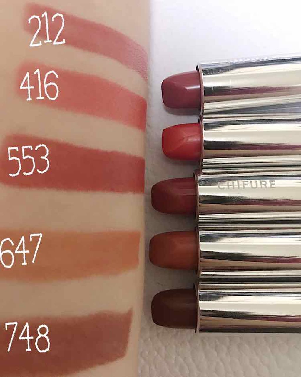 口紅(詰替用)/ちふれ/口紅を使ったクチコミ(2枚目)