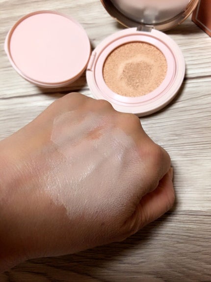 密着カバークッション/GIVERNY/クッションファンデーションを使ったクチコミ(3枚目)