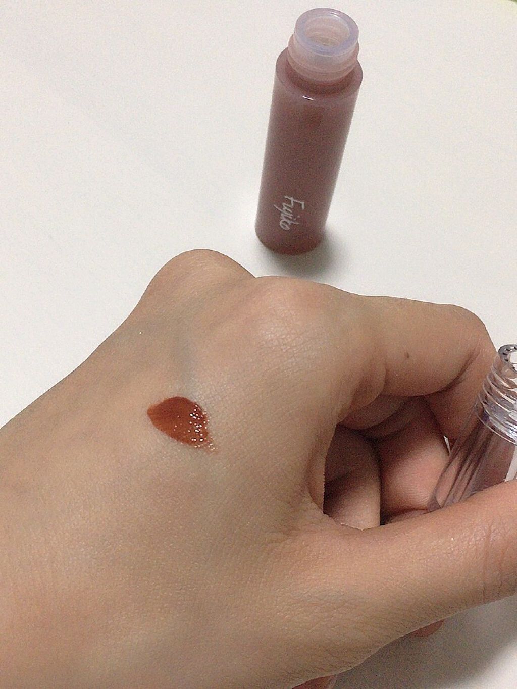 ニュアンスラップティント/Fujiko/リップティントを使ったクチコミ（3枚目）