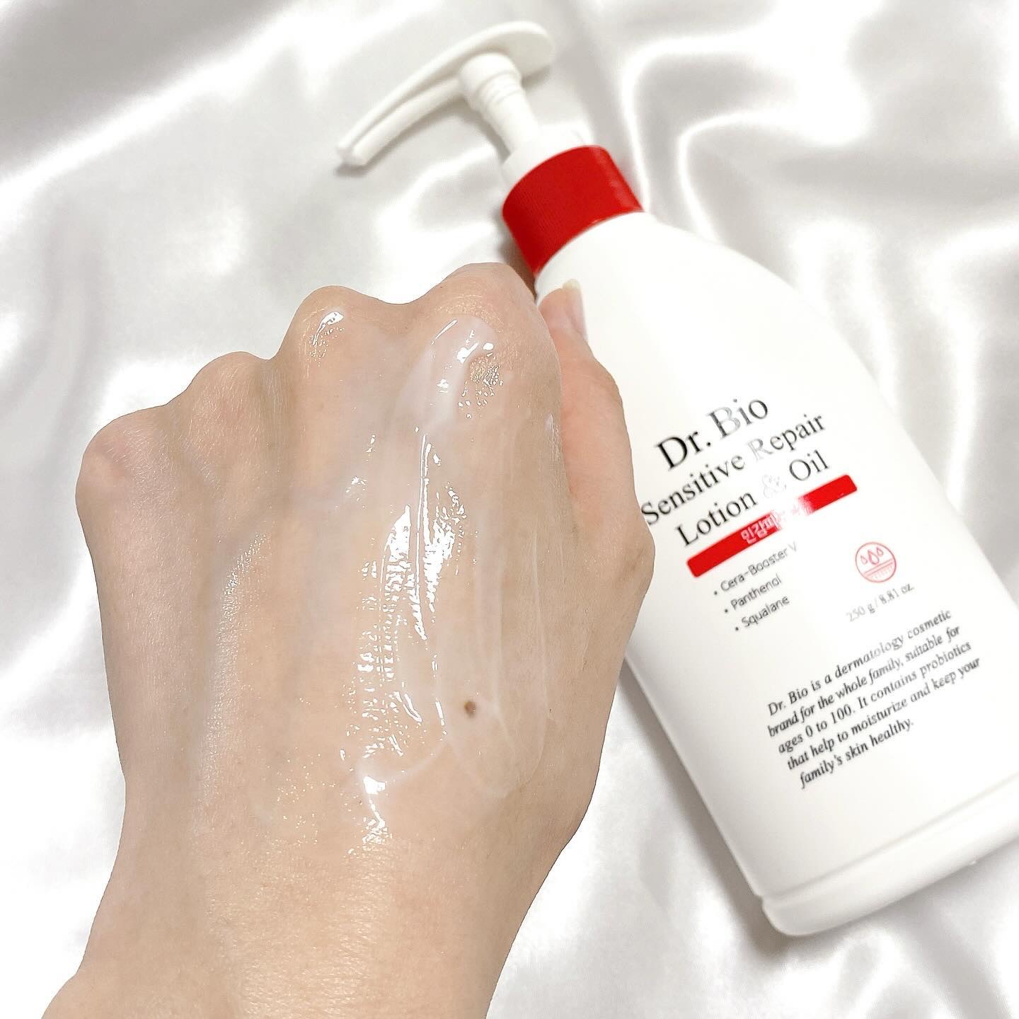 センシティブ リペア ローション&オイル/Dr.Bio/ボディクリームを使ったクチコミ（3枚目）
