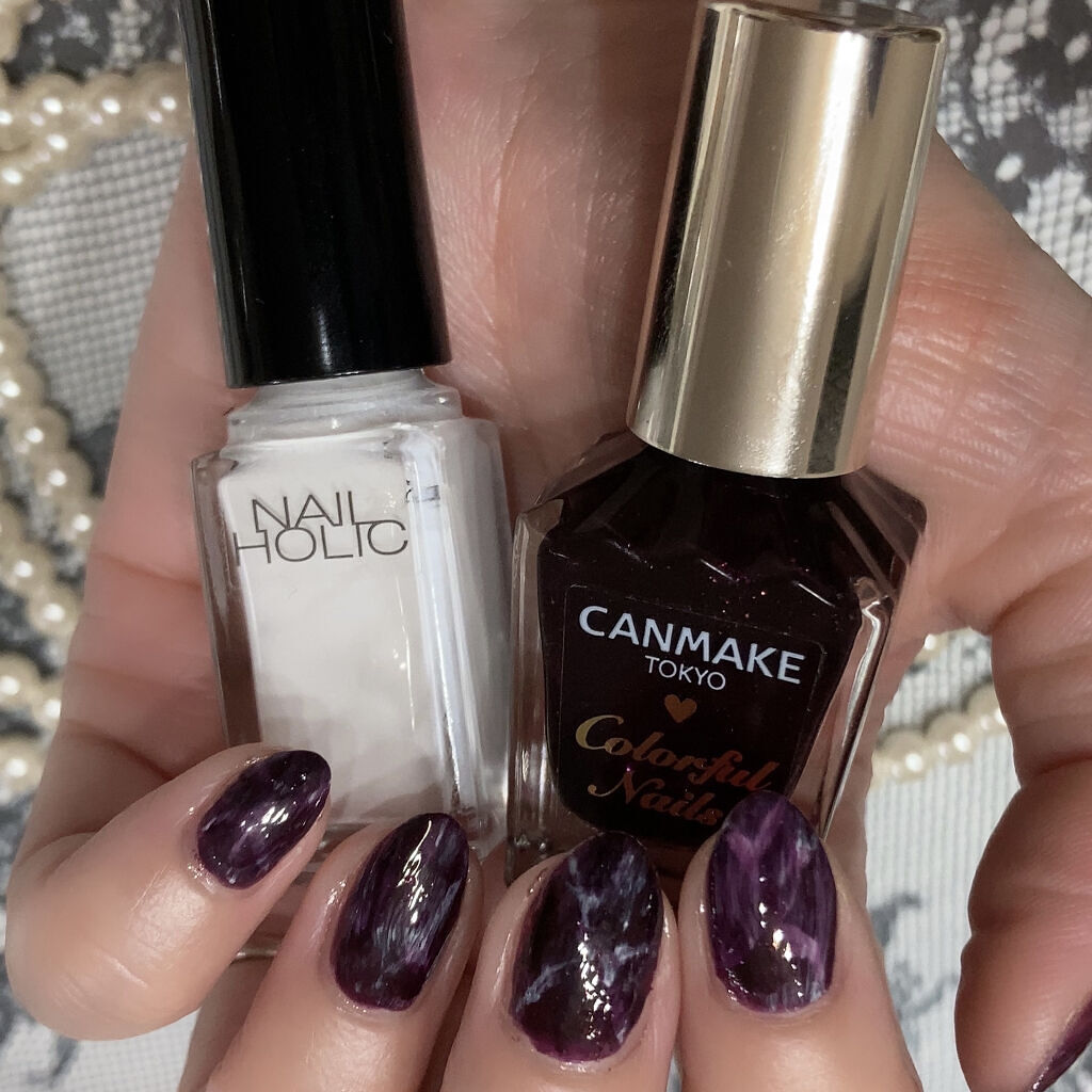 ネイルホリック アート WT080/ネイルホリック/マニキュアを使ったクチコミ（3枚目）