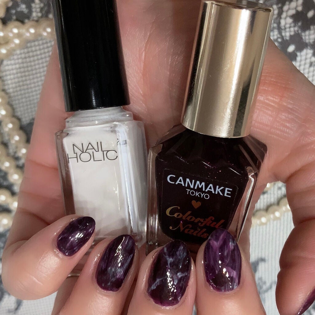 カラフルネイルズ/キャンメイク/マニキュアを使ったクチコミ(3枚目)