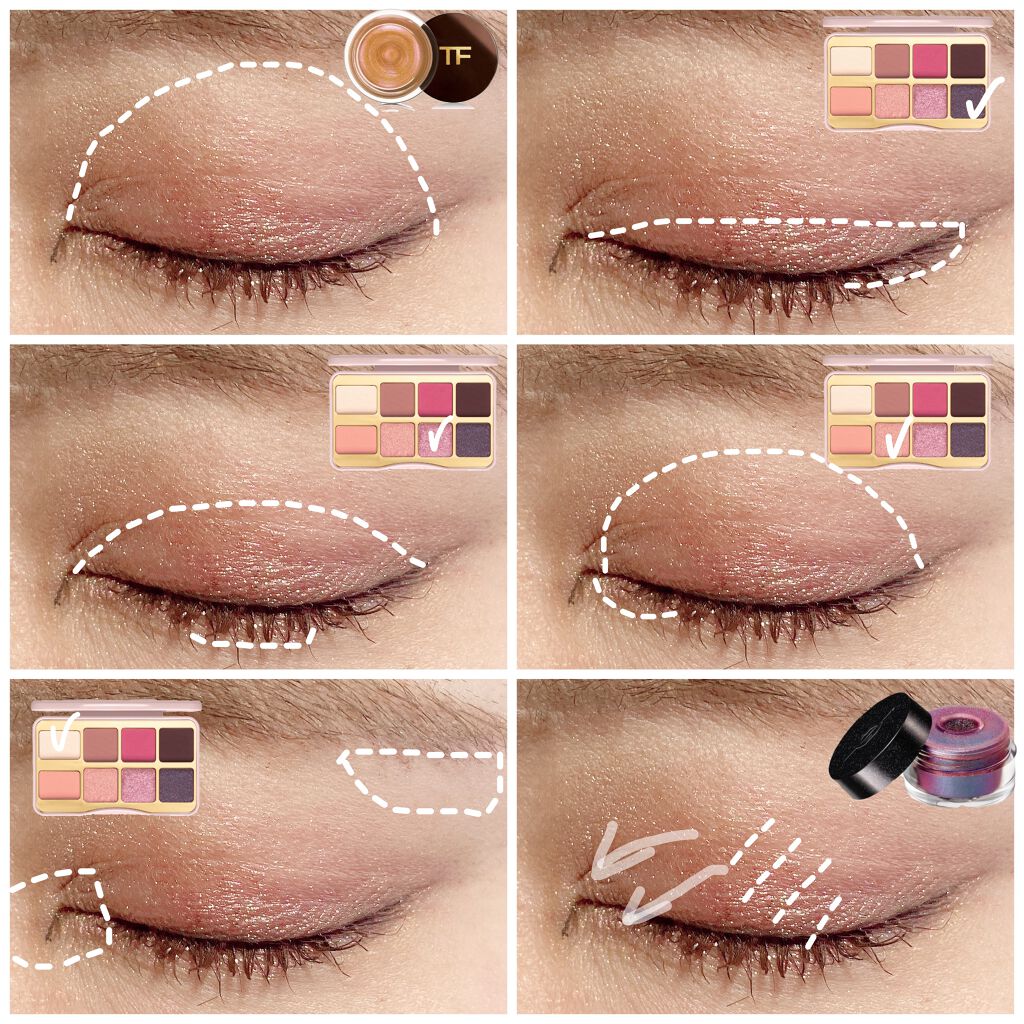 スターリットダイアモンドパウダー 108 バーガンディ/MAKE UP FOR EVER/単色アイシャドウを使ったクチコミ（2枚目）