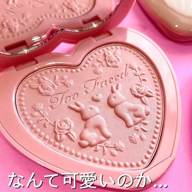  ラブ フラッシュ ウォーターカラー ブラッシュ​ クレイジー イン ラブ/Too Faced/パウダーチークを使ったクチコミ（2枚目）