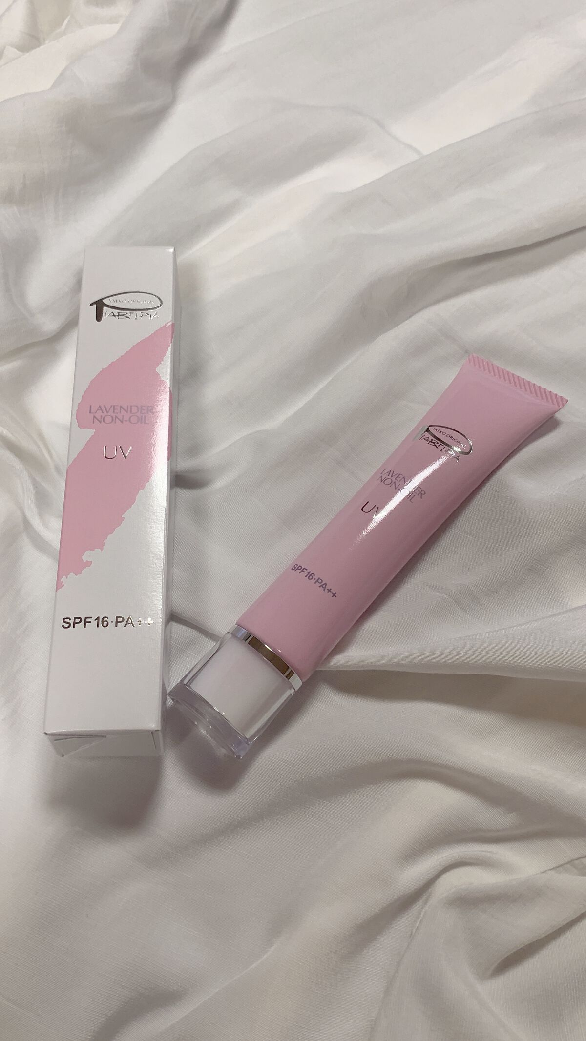 ラベンダーノンオイルUV/ピアベルピア/日焼け止めジェルを使ったクチコミ（1枚目）