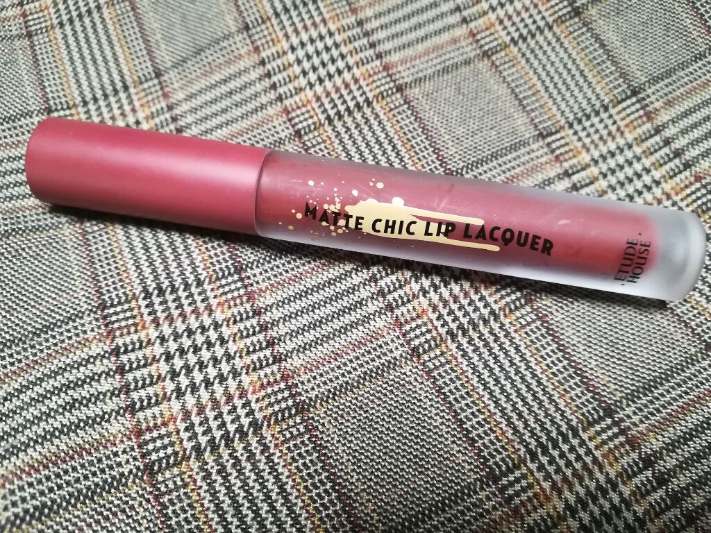 マットシックリップラッカー/ETUDE/口紅を使ったクチコミ（1枚目）