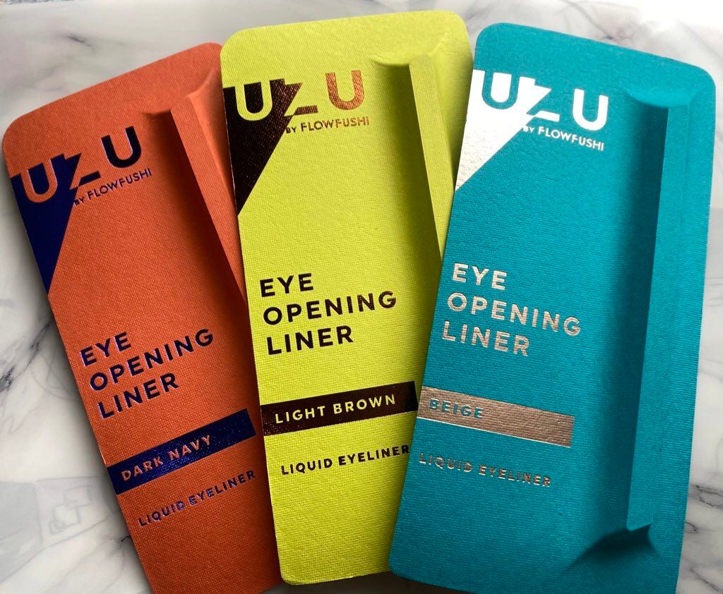 EYE OPENING LINER/UZU BY FLOWFUSHI/リキッドアイライナーを使ったクチコミ(2枚目)