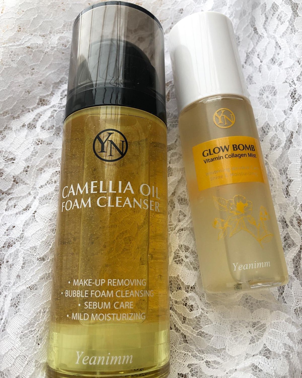 カメリアオイルフォームクレンザー/YEANIMM/オイルクレンジングを使ったクチコミ(7枚目)