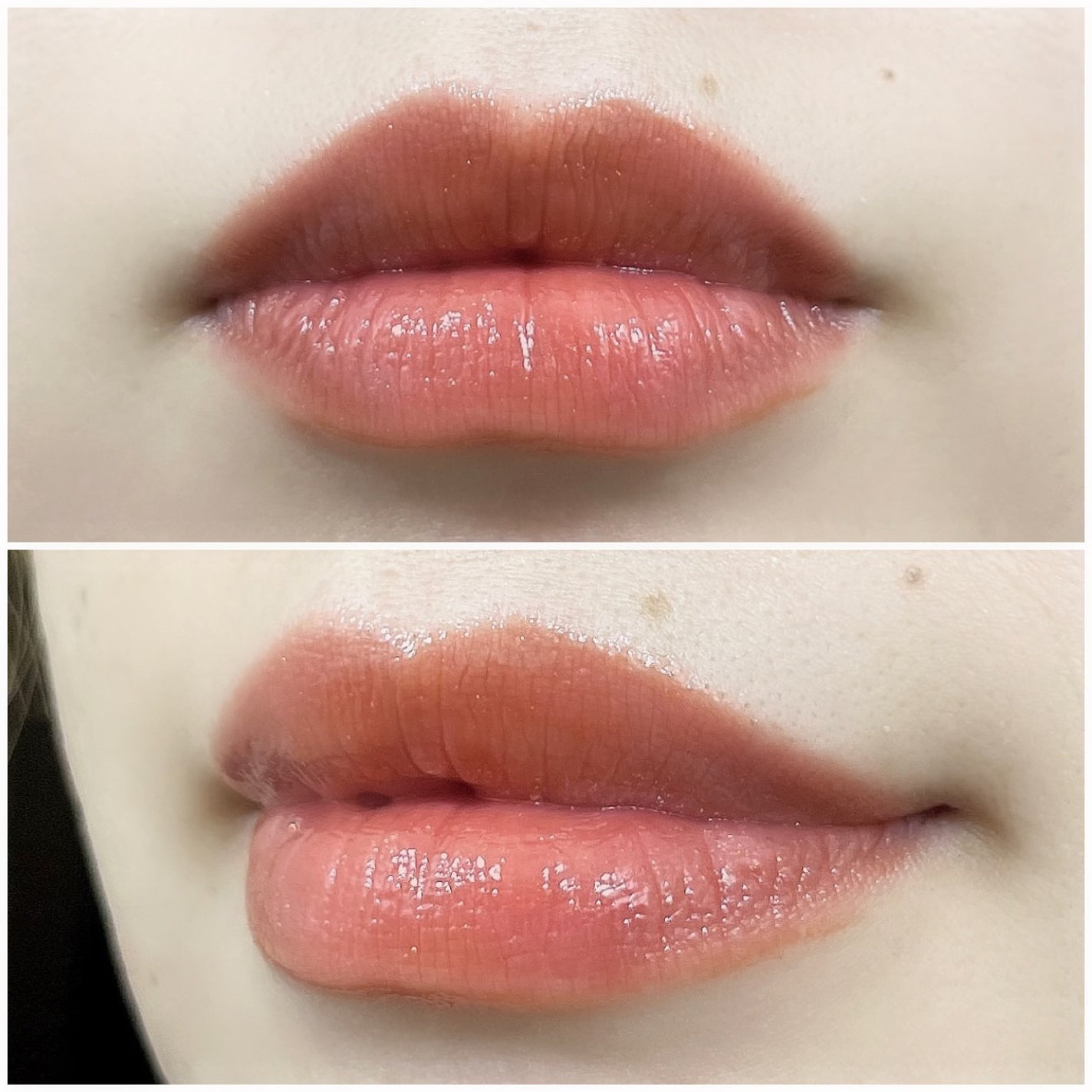 アンドバイロムアンド グラッシーボムティント/&nd by rom&nd/リップティントを使ったクチコミ(5枚目)