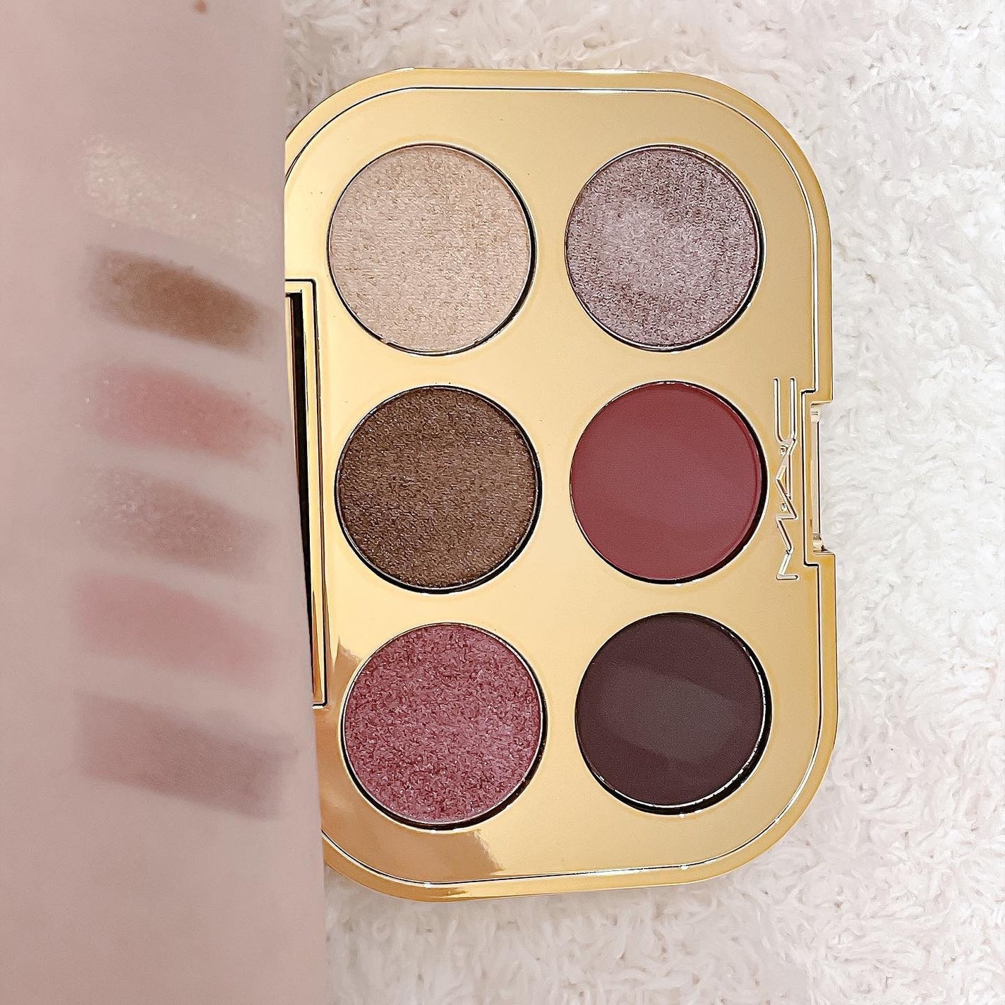 トレジャー アイシャドウ パレット ×6/M・A・C/アイシャドウパレットを使ったクチコミ(7枚目)