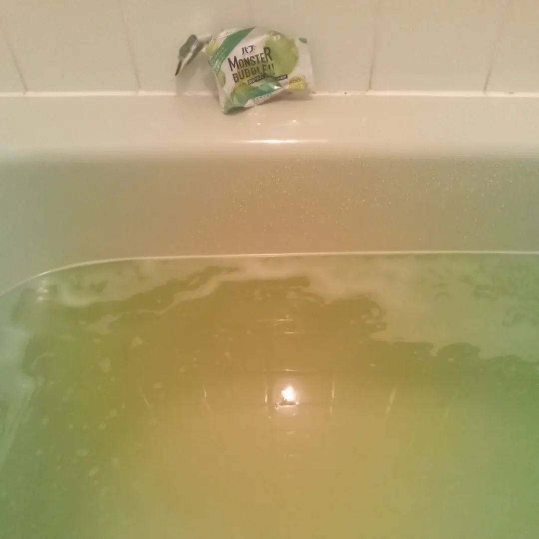 モンスターバブル かろやかDAYS /バブ/炭酸系入浴剤を使ったクチコミ(4枚目)