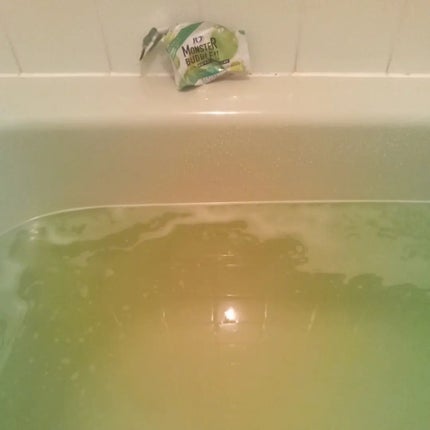 モンスターバブル かろやかDAYS /バブ/炭酸系入浴剤を使ったクチコミ(4枚目)