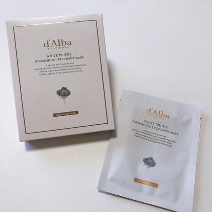 ホワイトトリュフナリシングトリートメントマスク/ダルバ/シートマスク・パックを使ったクチコミ(1枚目)