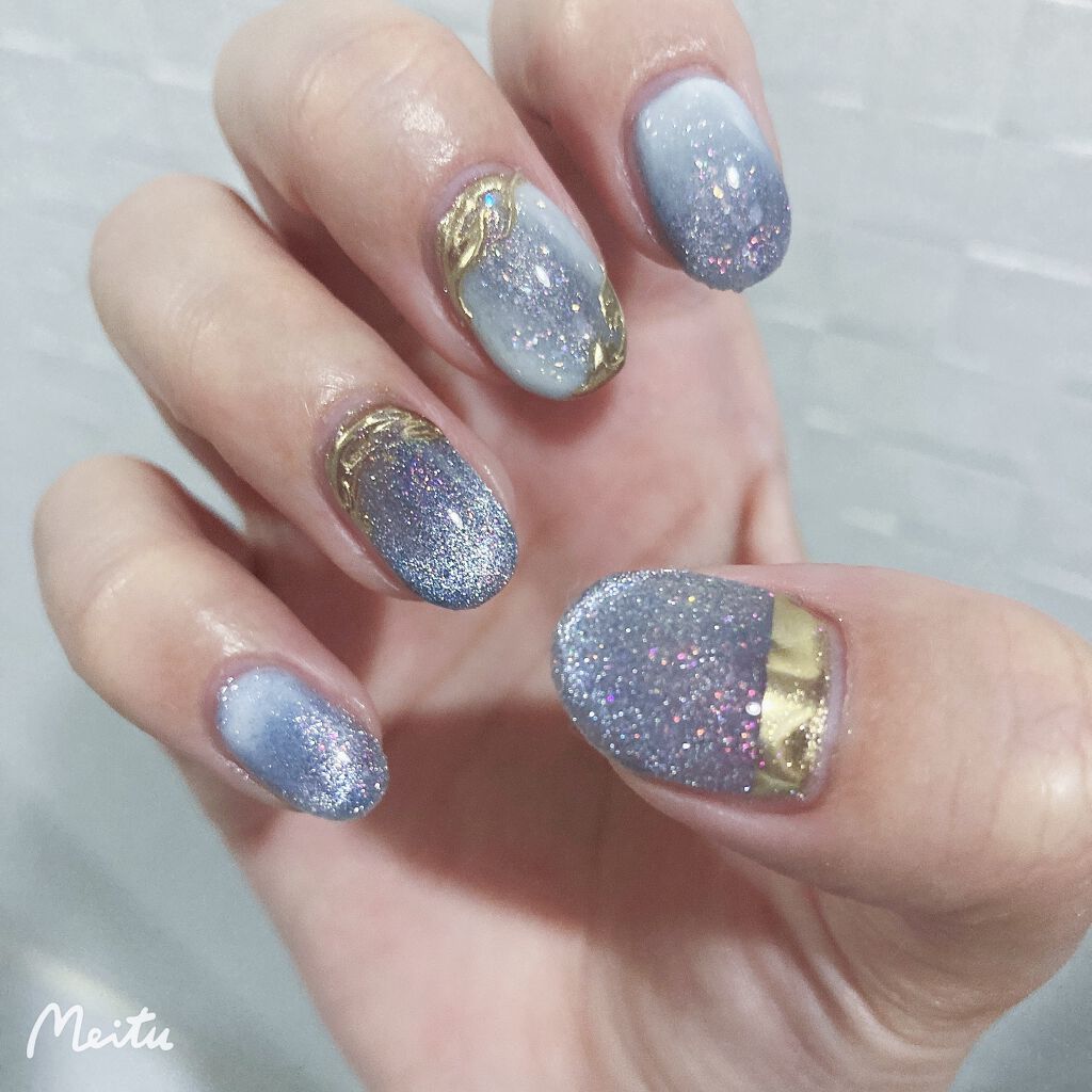 ジェルネイル（ライト対応）/セリア/ジェルネイルを使ったクチコミ（2枚目）