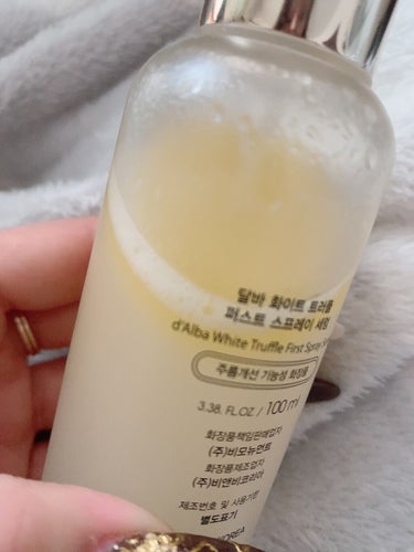 ダルバ ホワイトトリュフファーストスプレーセラム/ダルバ/ミスト状化粧水を使ったクチコミ（2枚目）
