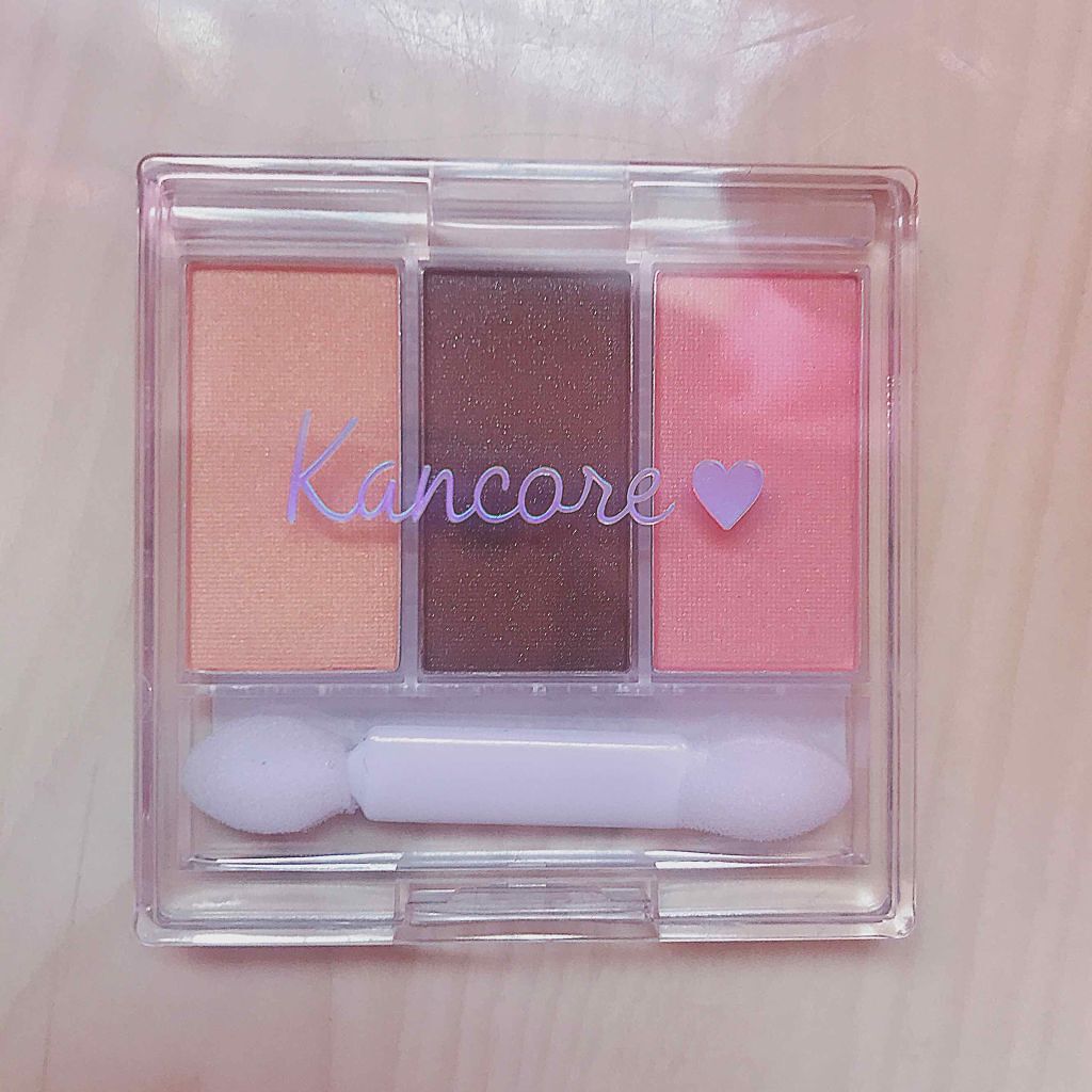 カンコレアイシャドウ/DAISO/アイシャドウパレットを使ったクチコミ(1枚目)