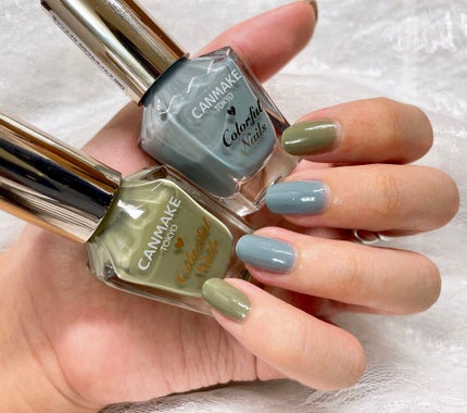 カラフルネイルズ/キャンメイク/マニキュアを使ったクチコミ(4枚目)