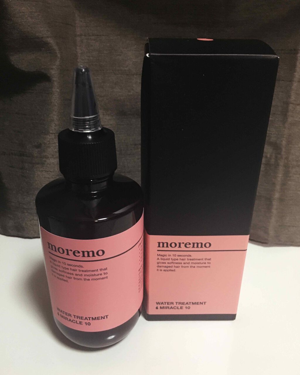 ウォータートリートメントミラクル10/moremo/洗い流すヘアトリートメントを使ったクチコミ（1枚目）