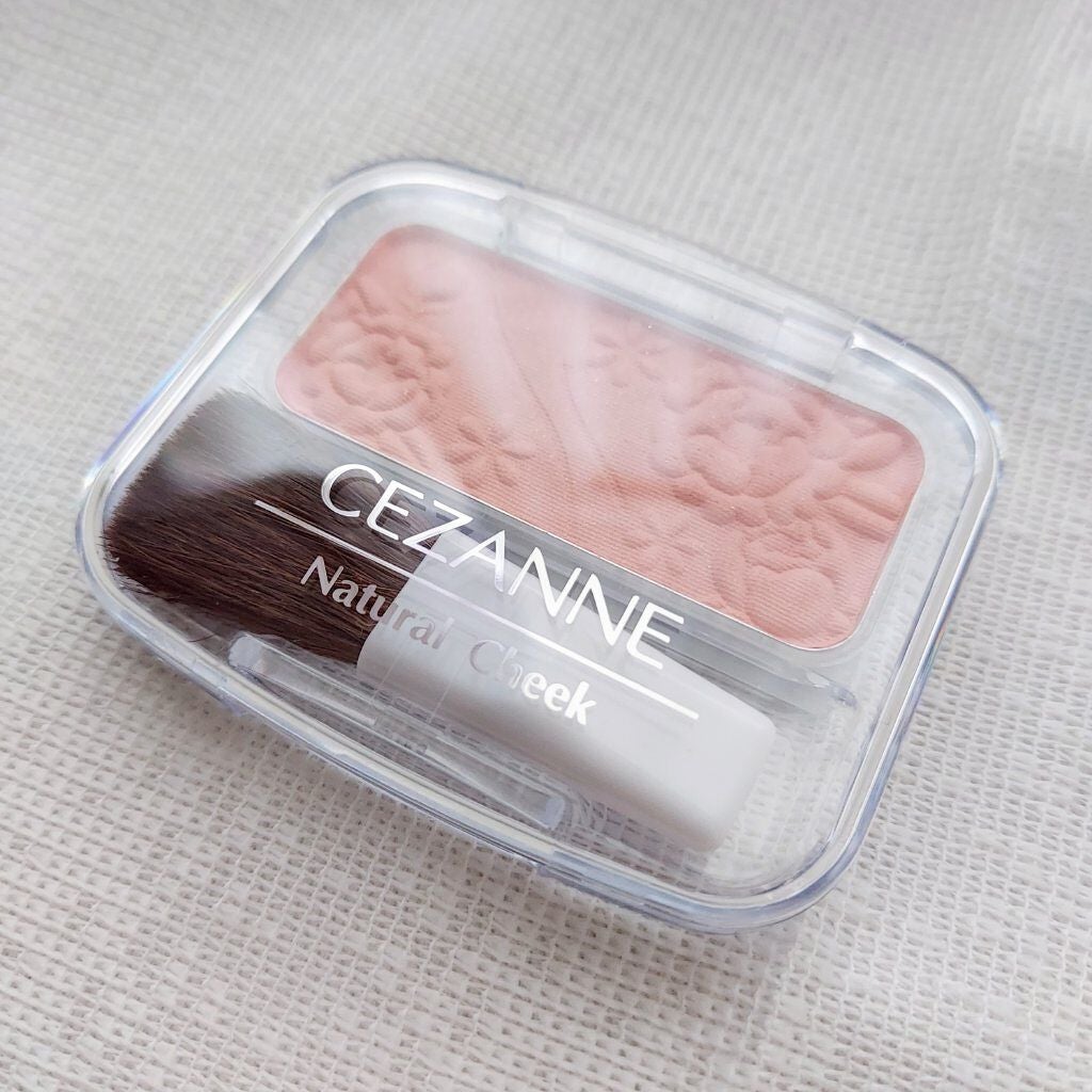 ナチュラル チークN/CEZANNE/パウダーチークを使ったクチコミ(3枚目)