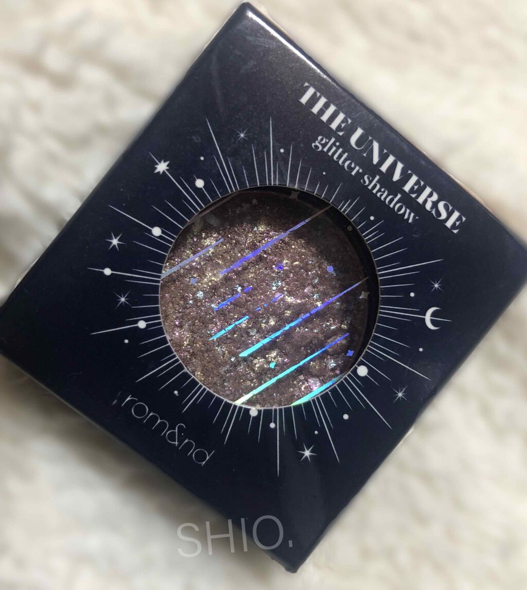 グリッター シャドウ カラー/rom&nd/グリッターを使ったクチコミ(1枚目)