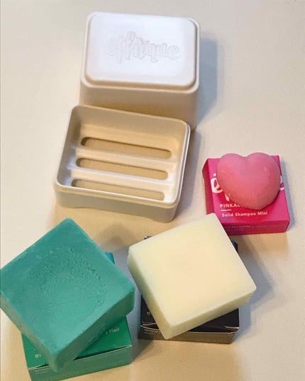 Ethique シャンプー バー ミンタジーのクチコミ「コスメキッチンで購入しました!
環境に優しい固形のシャンプーとコンディショナー
固形にするこ.....」(2枚目)