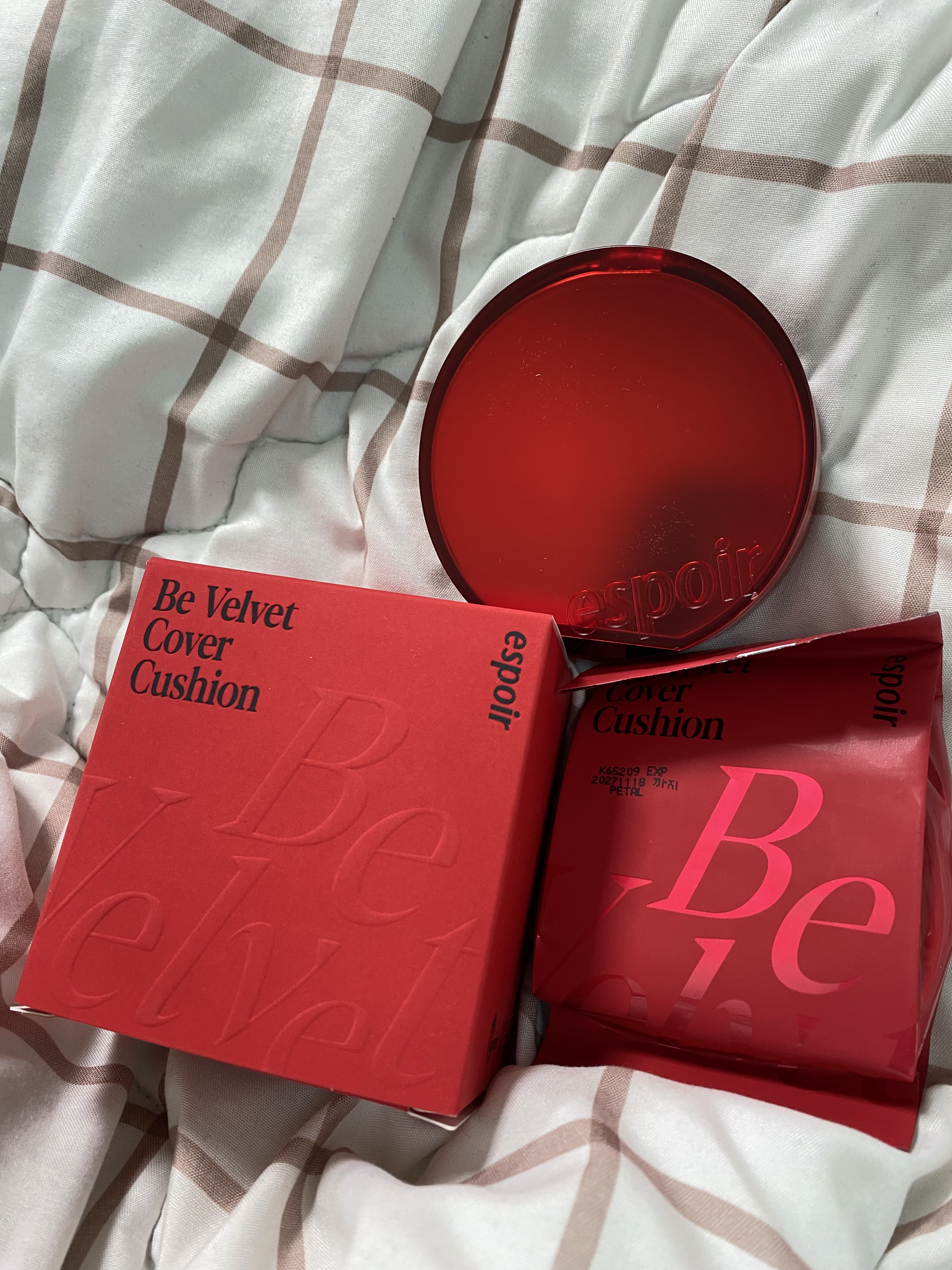 ビーベルベットカバークッション/espoir/クッションファンデーションを使ったクチコミ（2枚目）