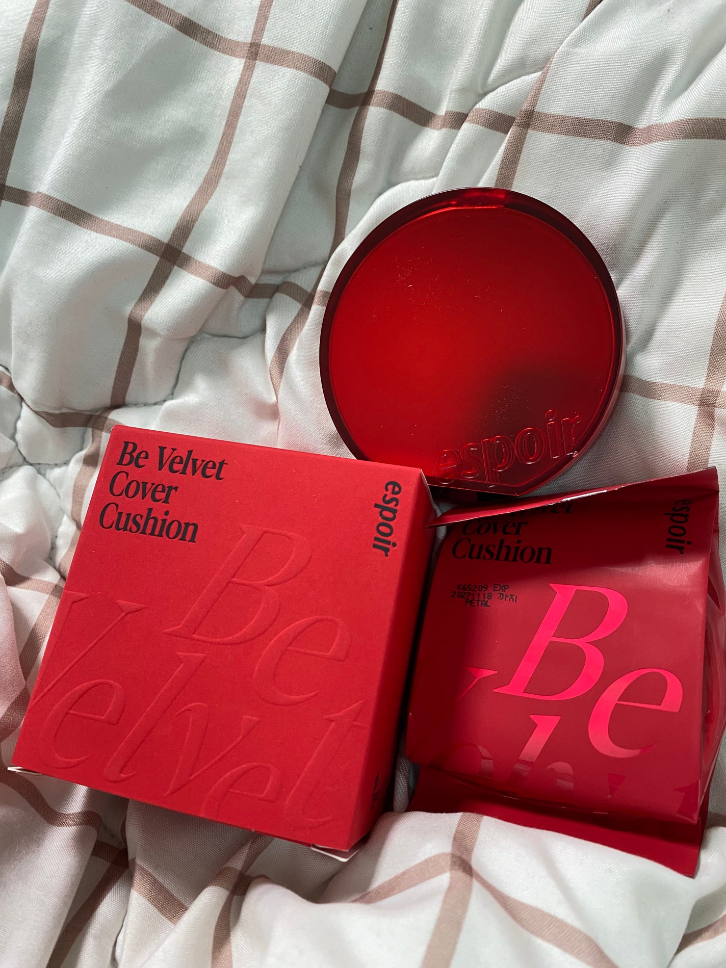 ビーベルベット カバークッション/espoir/クッションファンデーションを使ったクチコミ(2枚目)