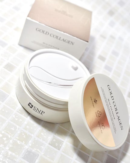 GOLD COLLAGEN DUAL EYE PATCH/SNP/アイケア・アイクリームを使ったクチコミ(4枚目)