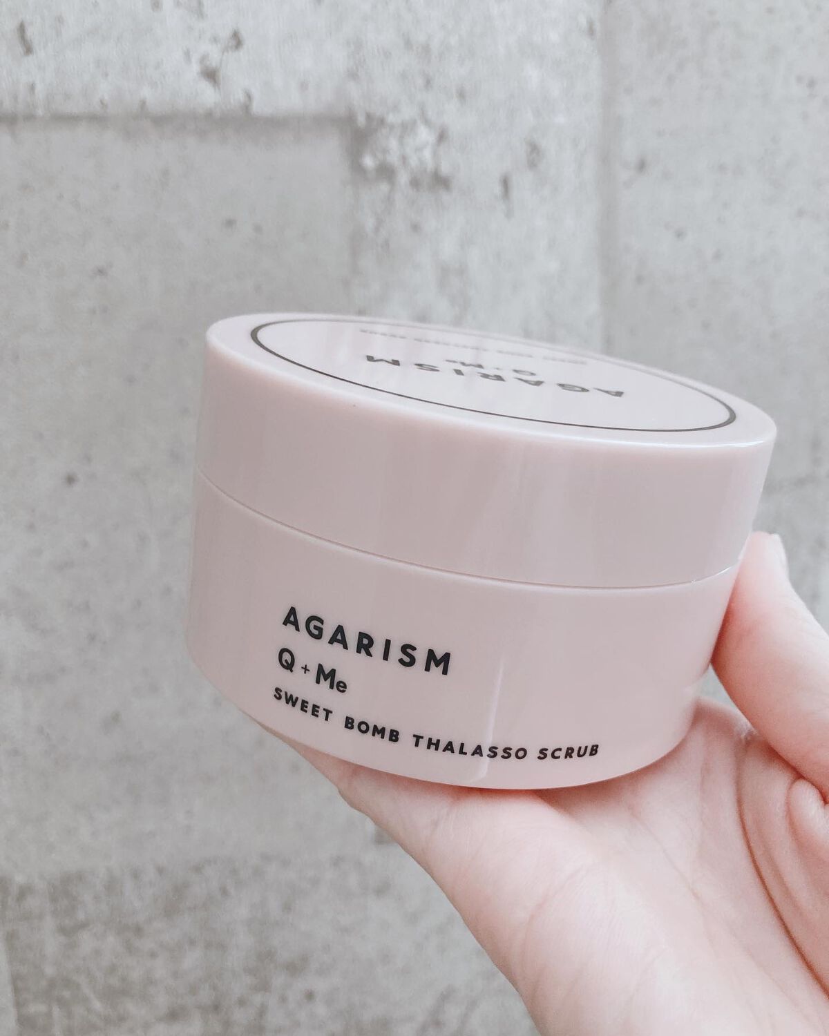 Q+Me スウィート ボム タラソ スクラブ/AGARISM/バスト・ヒップケアを使ったクチコミ(9枚目)