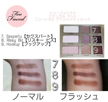 ナチュラル アイズ ニュートラル アイシャドウ パレット/Too Faced/パウダーアイシャドウを使ったクチコミ（5枚目）