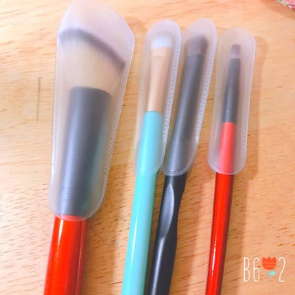 フェイスブラシ/セリア/メイクブラシを使ったクチコミ(2枚目)