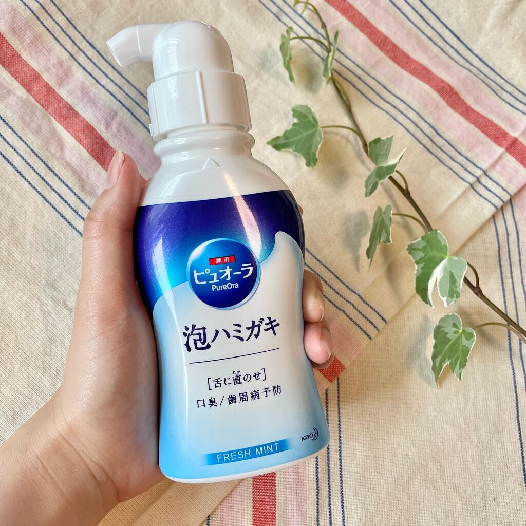 ピュオーラ 泡ハミガキ/ピュオーラ/歯磨き粉を使ったクチコミ（3枚目）