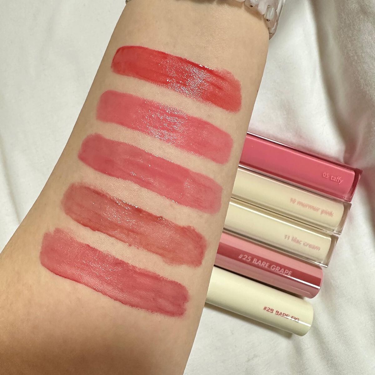 ジューシーラスティングティント/rom&nd/リップティントを使ったクチコミ（1枚目）