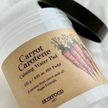 キャロットカロテン カーミングウォーターパッド/SKINFOOD/トナーパッドを使ったクチコミ(10枚目)