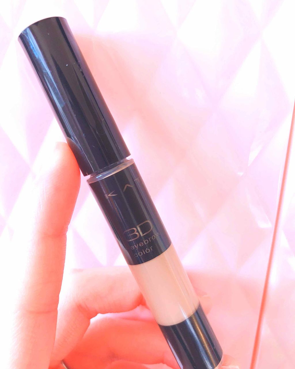 3Dアイブロウカラー/KATE/眉マスカラを使ったクチコミ（1枚目）