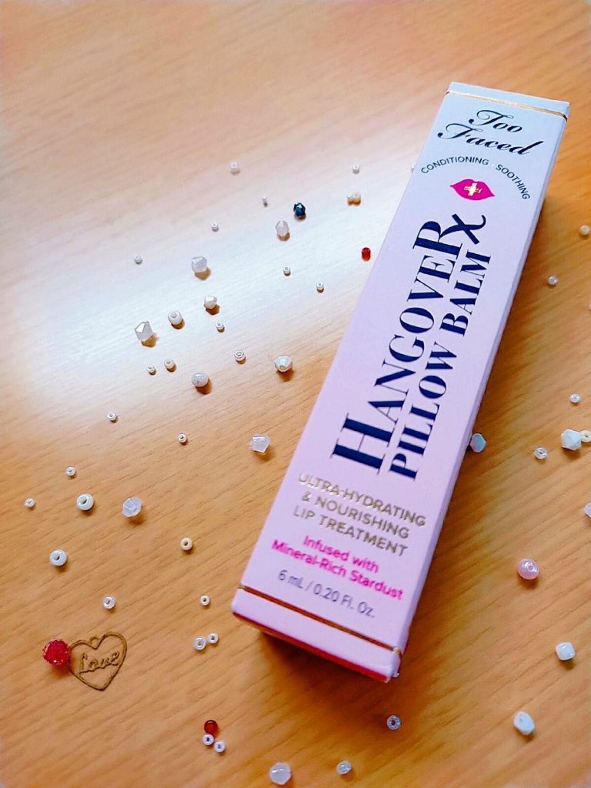 ～トゥー フェイスド ハングオーバー～ ピロー バーム リップ トリートメント/Too Faced/リップ美容液を使ったクチコミ（3枚目）